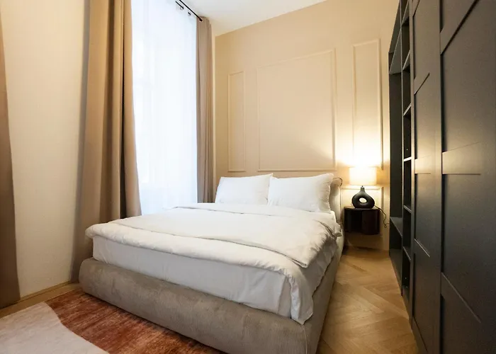 Apartmán Elegant 2br Near Parliament, Self 24h Check-in Vídeň